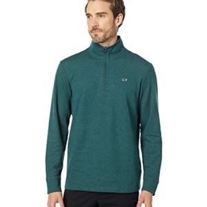 Vineyard Vines Green Quarter Zip